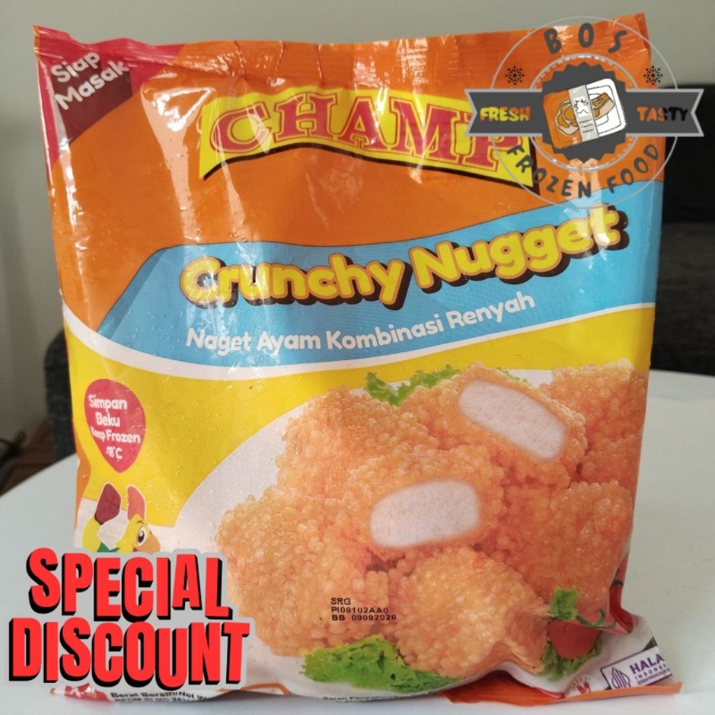 CHAMP CRUNCHY NUGGET | CHAMP CHICKEN NUGGET | CHAMP KRISPY NUGGET | CHAMP NUGET AYAM | CHAMP NUGET C