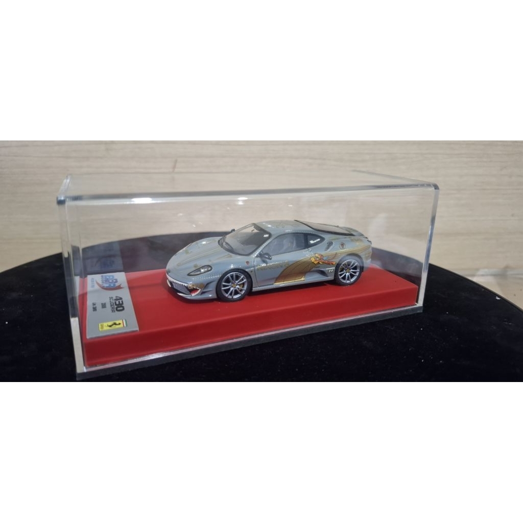 BBR Models 1:43 FERRARI F430 SCUDERIA Miniatur Mobil Ferrari F430 Scuderia Gumball 3000