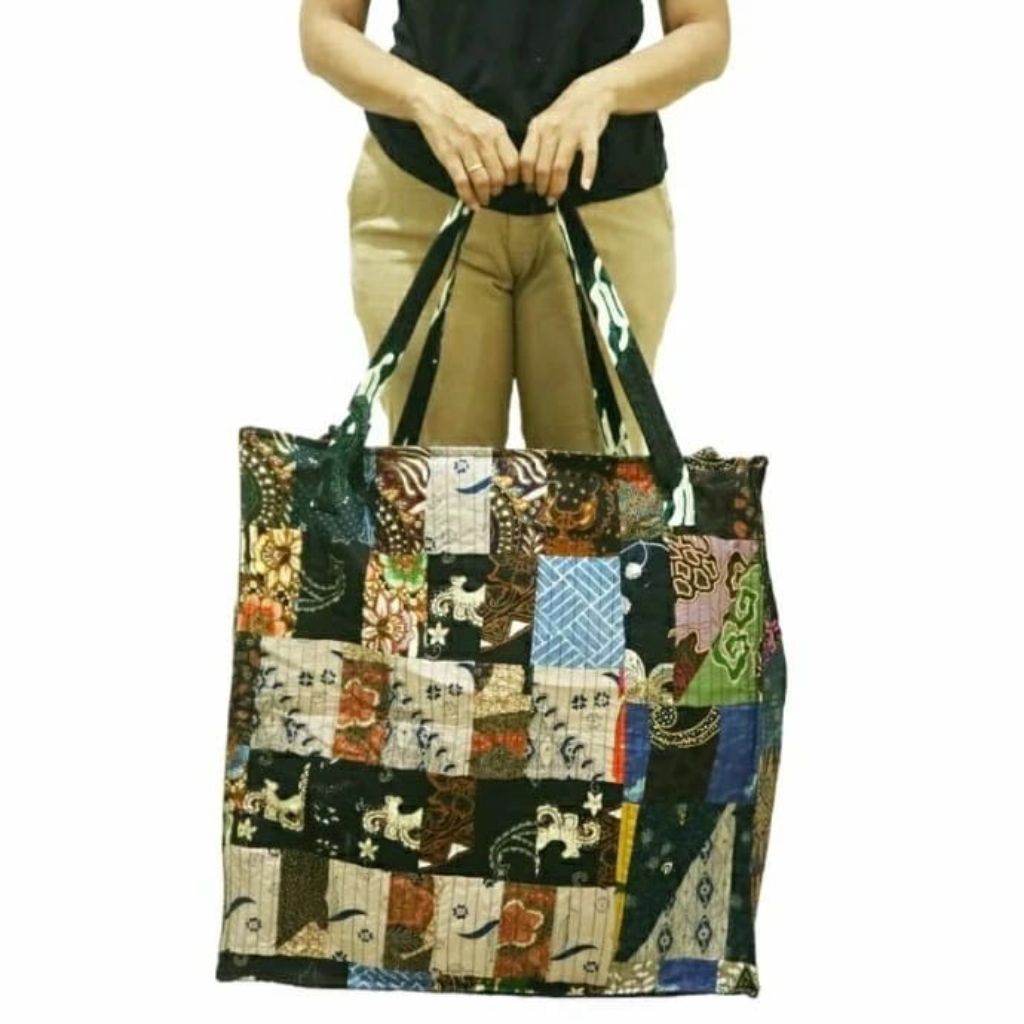 Tas Laundry Jumbo / Tas Laundry Jumbo Batik Perca Murah