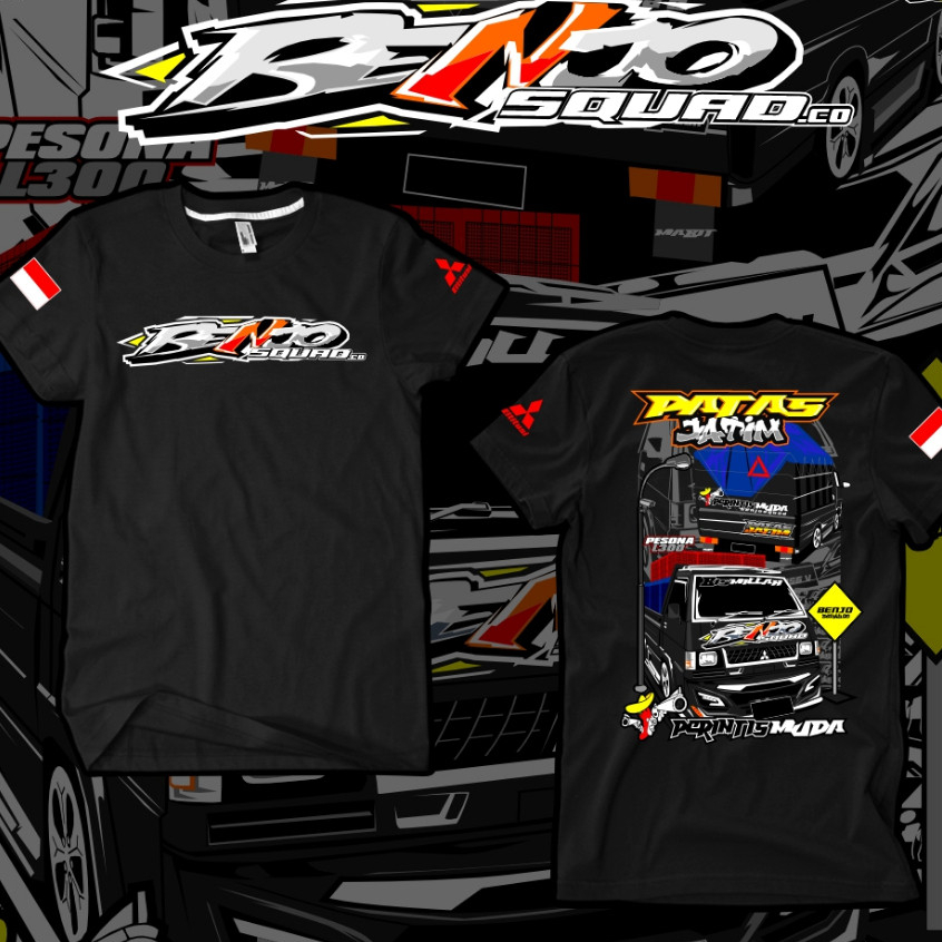 Baju kaos L300 Elsapek Benjo Squad New