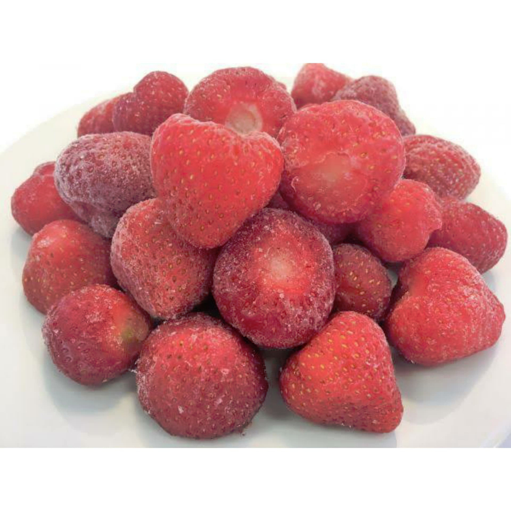

TERMURAH 500gr Frozen Strawberry Buah Beku Stroberi