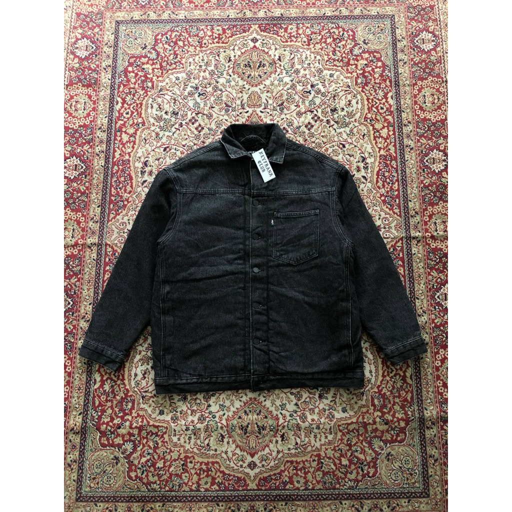 Lvs line oversized type 1 denim jacket Vintage L epis denim jacket HG604