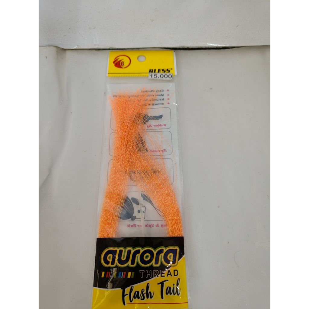 Bulu Mutiara Kilat Umpan Pancing Assist Hook Bulu Umpan