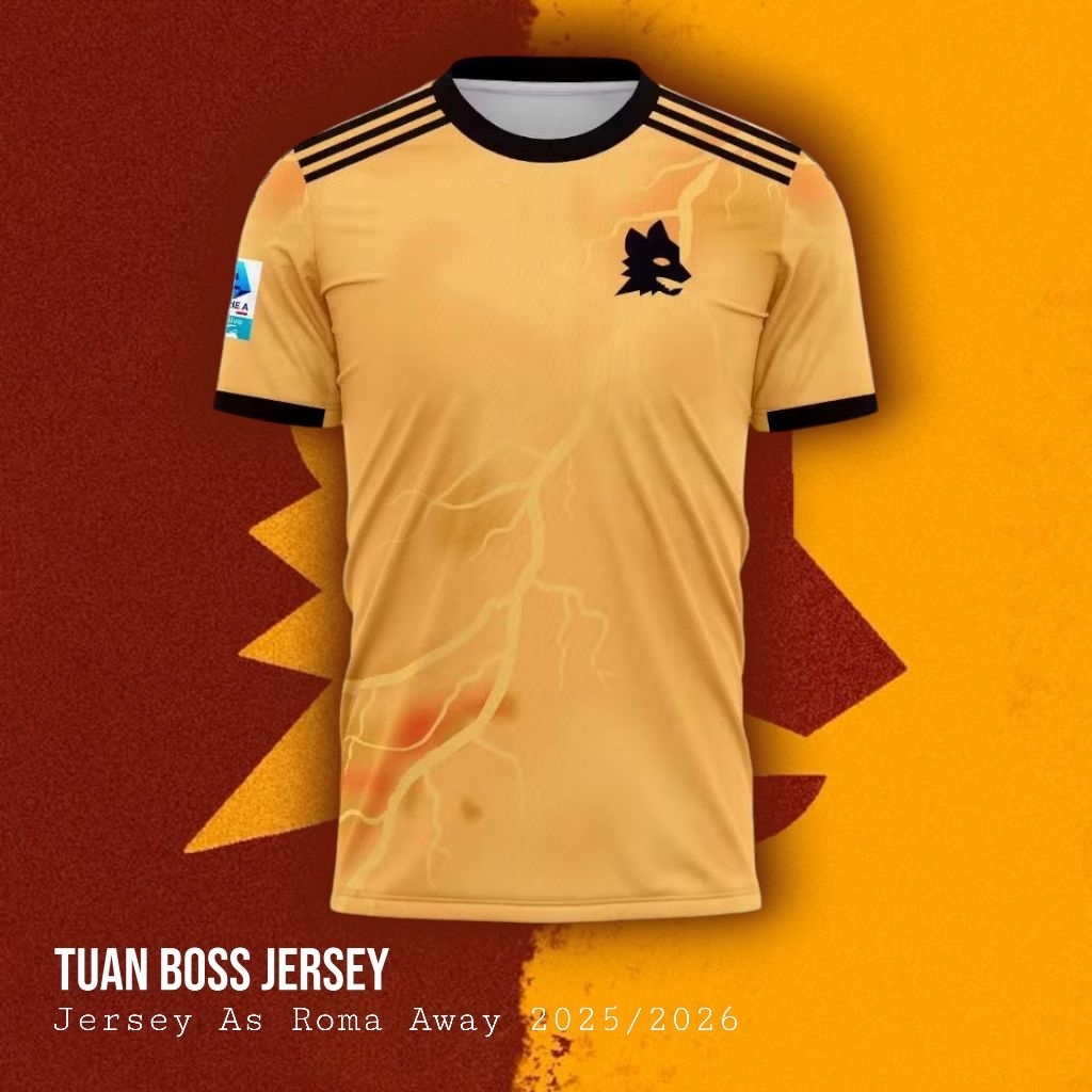 JERSEY ROMA AWAY 2025 2026