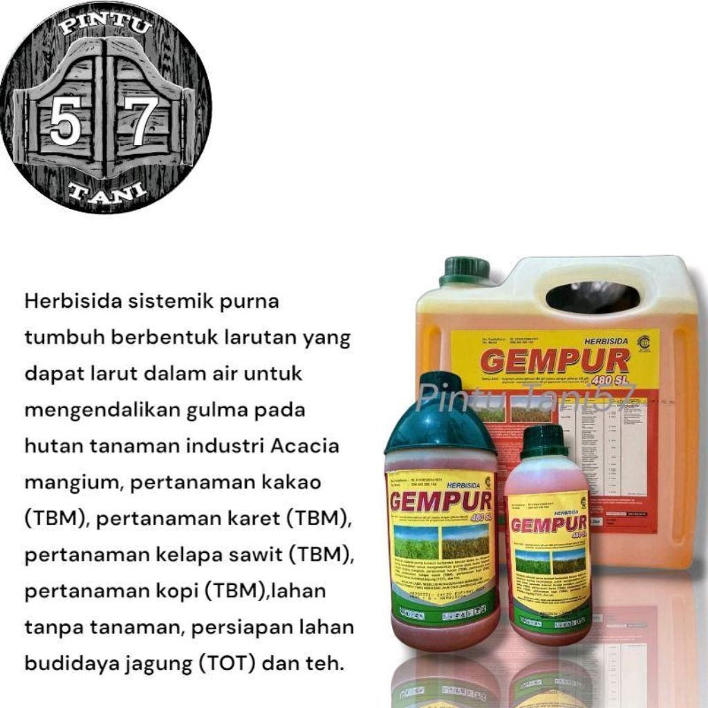 GEMPUR 480SL HERBISIDA - 20Liter