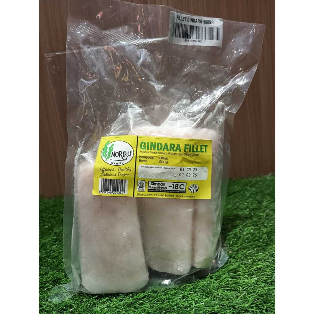 FILLET GINDARA 500GR NORIKU - FROZEN