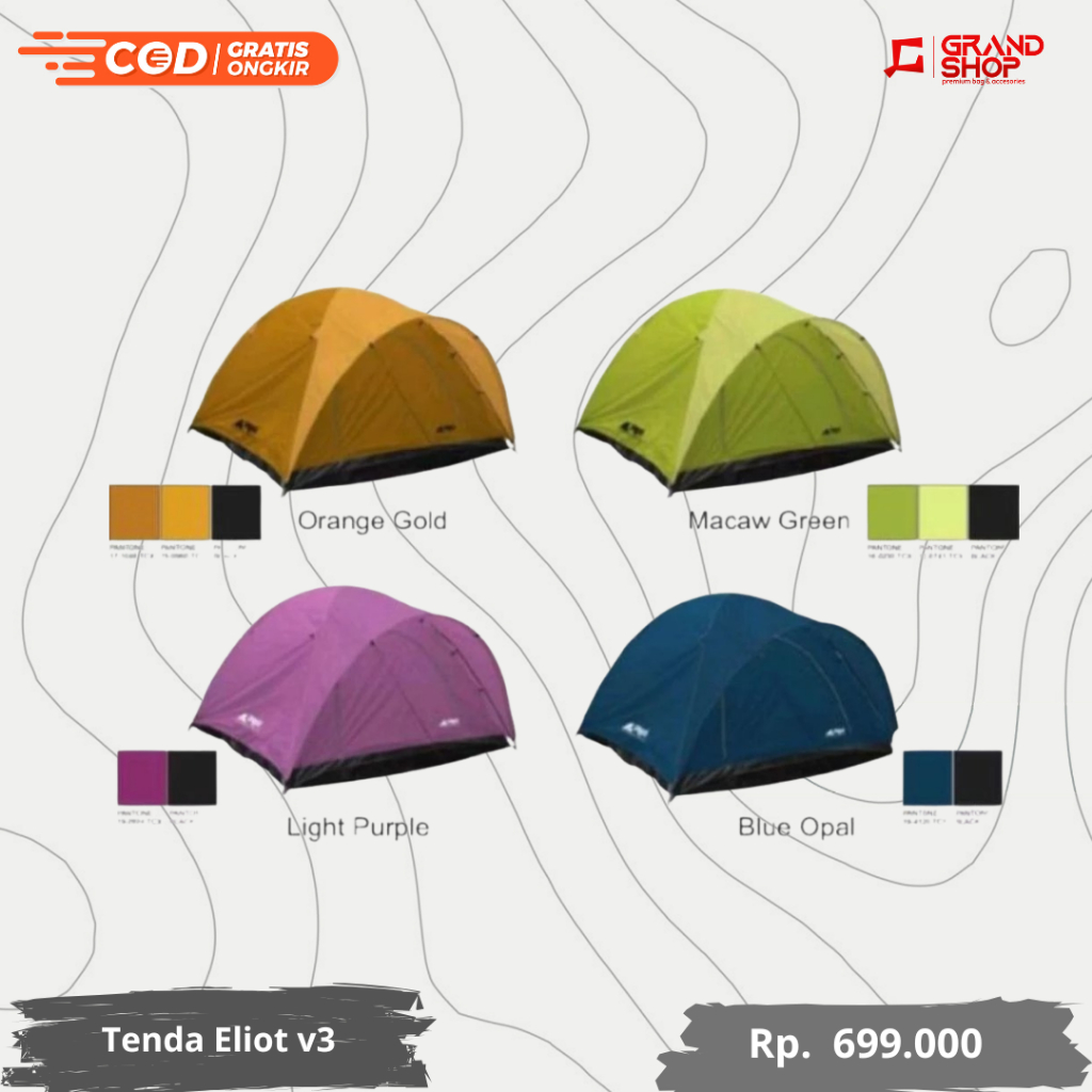 Tenda Eliot V3 Arei Outdoorgear