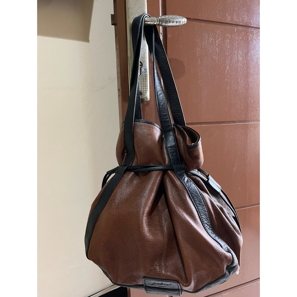 Tas Preloved Hobo Bag Kulit Asli Tas Serut Palio