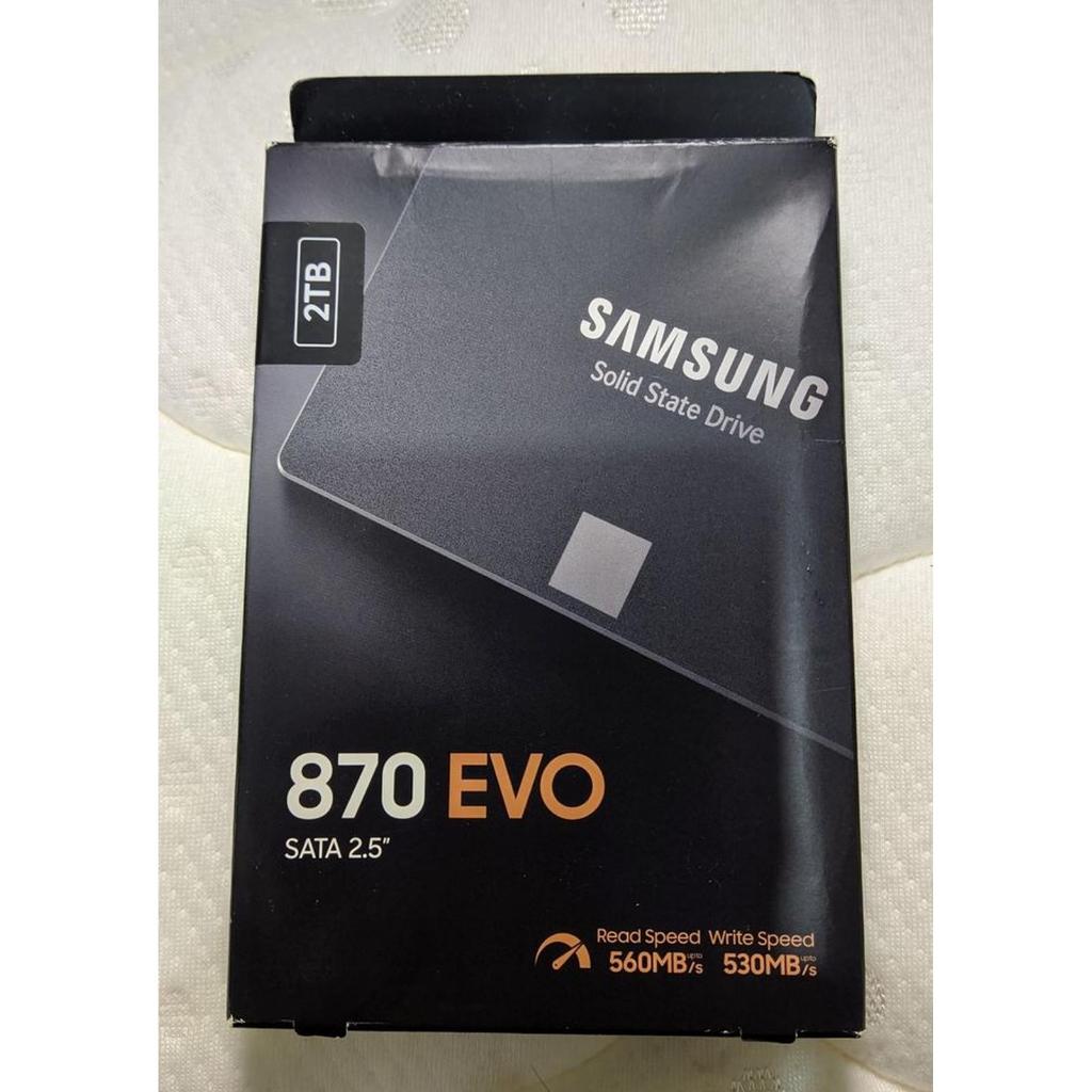 SAMSUNG SSD 870 EVO 2TB / 2.5" SATA / 870 EVO SSD