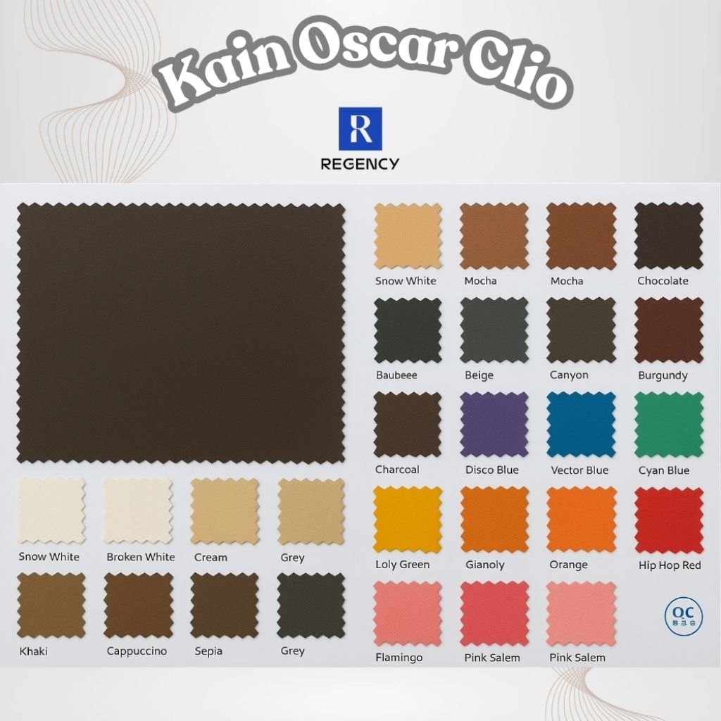 Bahan Kain Oscar Clio Semi Kulit Sintetis / Jok Sofa Kursi Mobil Motor / Per 0,5 Meter