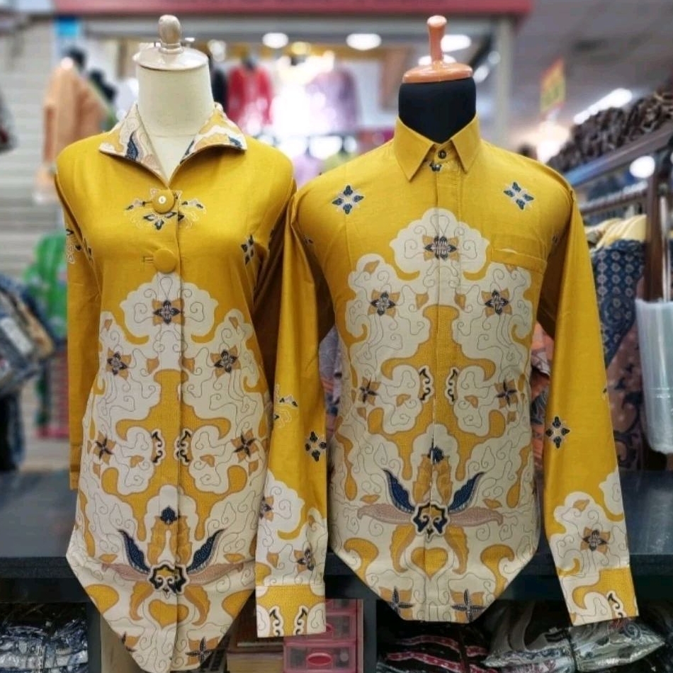 Baju batik Tunik wanita batik pria kantor