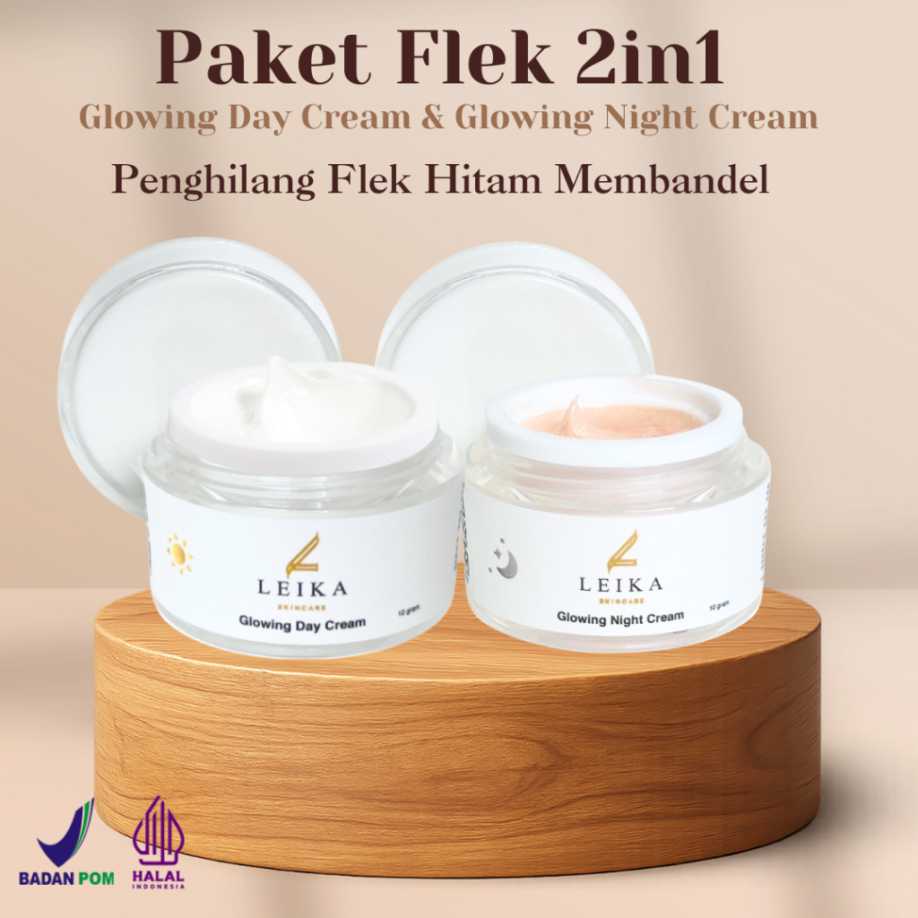 PAKET 2 IN 1 DAY CREAM & NIGHT CREAM Penghilang Flek Hitam Di Wajah Cream Penghilang Flek Hitam Sale