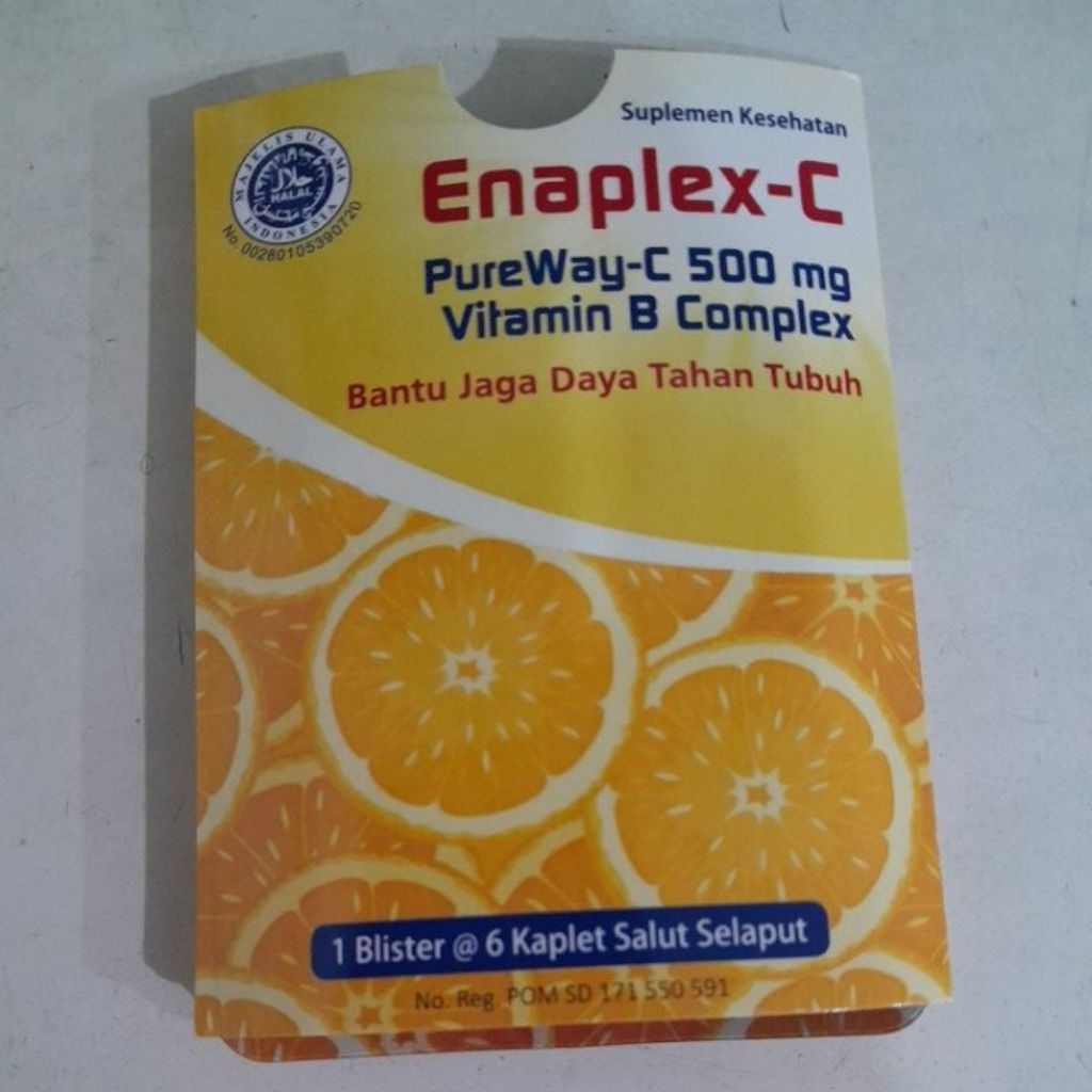 enaplex multivitamin/pegal linu/syaraf/