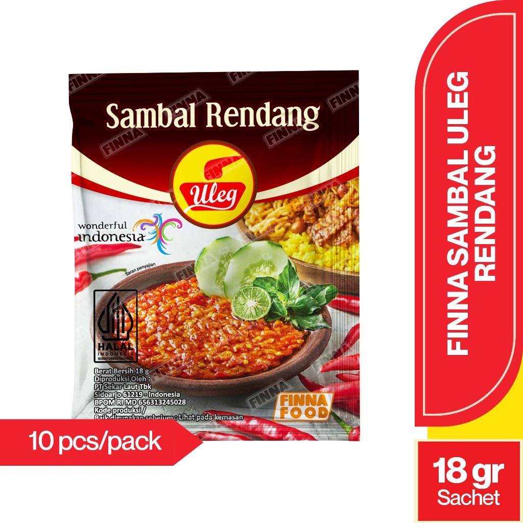 Finna Sambal Uleg Rendang (Pack)