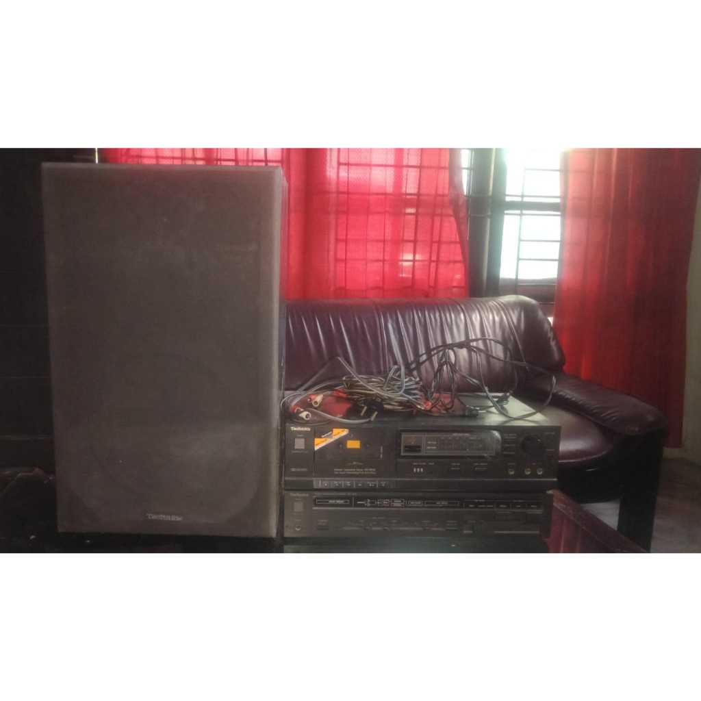 TAPE DECK AMPLIFIER SPEAKER  TECHNICS 1 SET