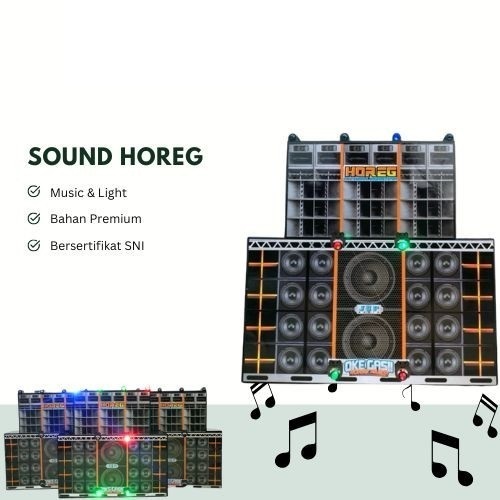Mainan Miniatur Speaker Sound System Horeg Sound Horeg Mini Lampu Dan Musik OkeGas Sound Sistem
