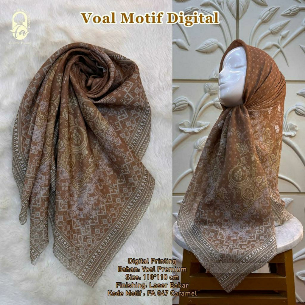 AK HIJAB VOAL MOTIF DIGITAL LC