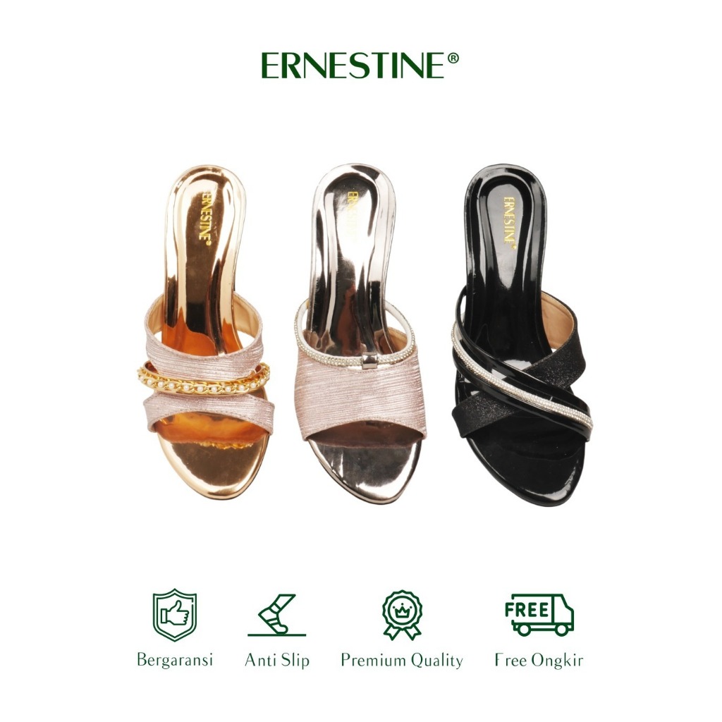 Sandal Heels / Hak Wanita - Ernestine Collection