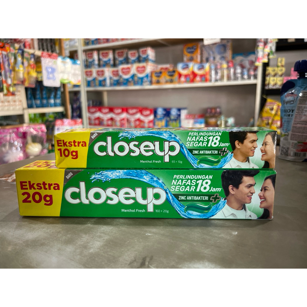 Pasta gigi Closeup 160+20g 65+10g