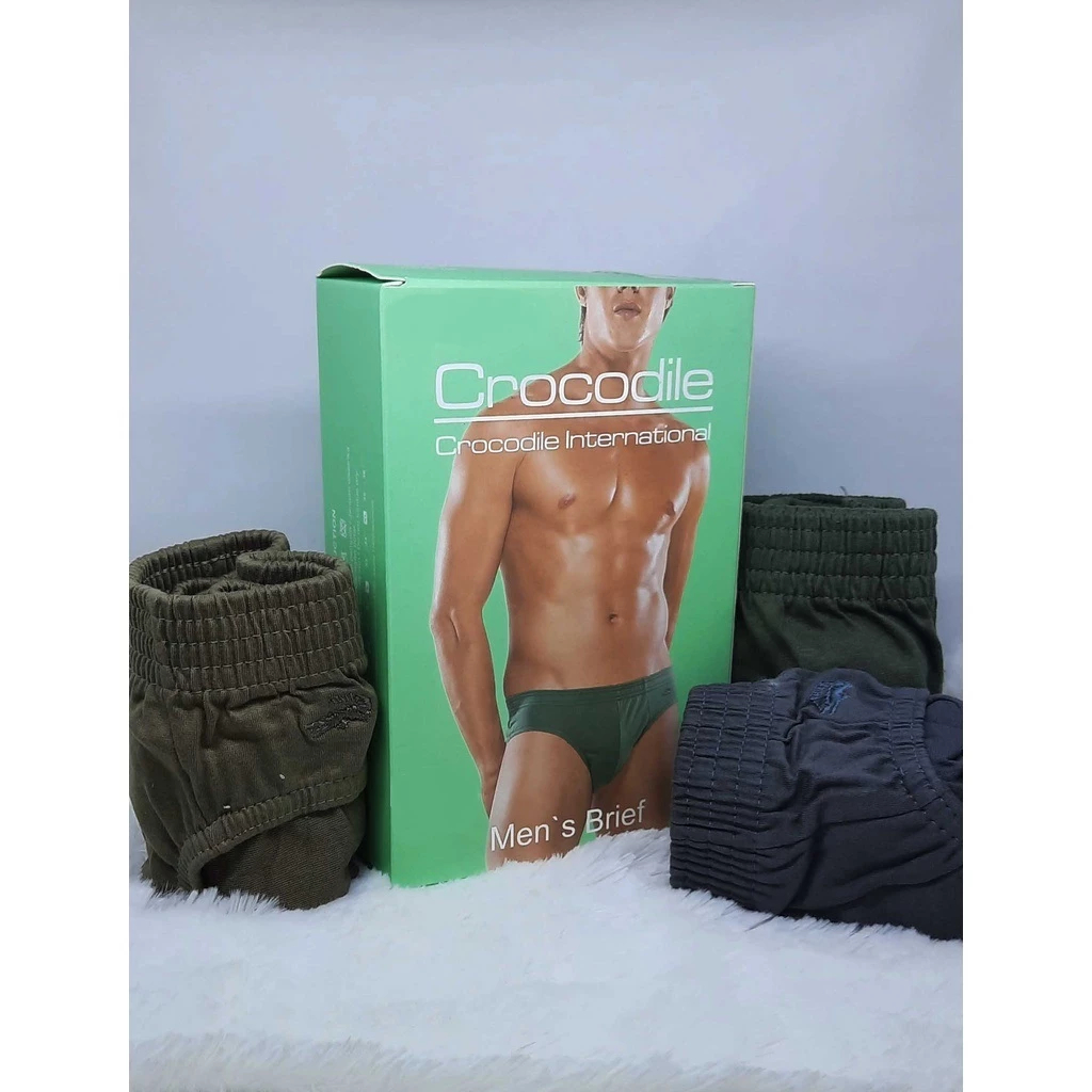 Celana Dalam Pria Merek Crocodile Hijau | CD Pria Crocodile | Celana Dalam Crocodile | Crocodile