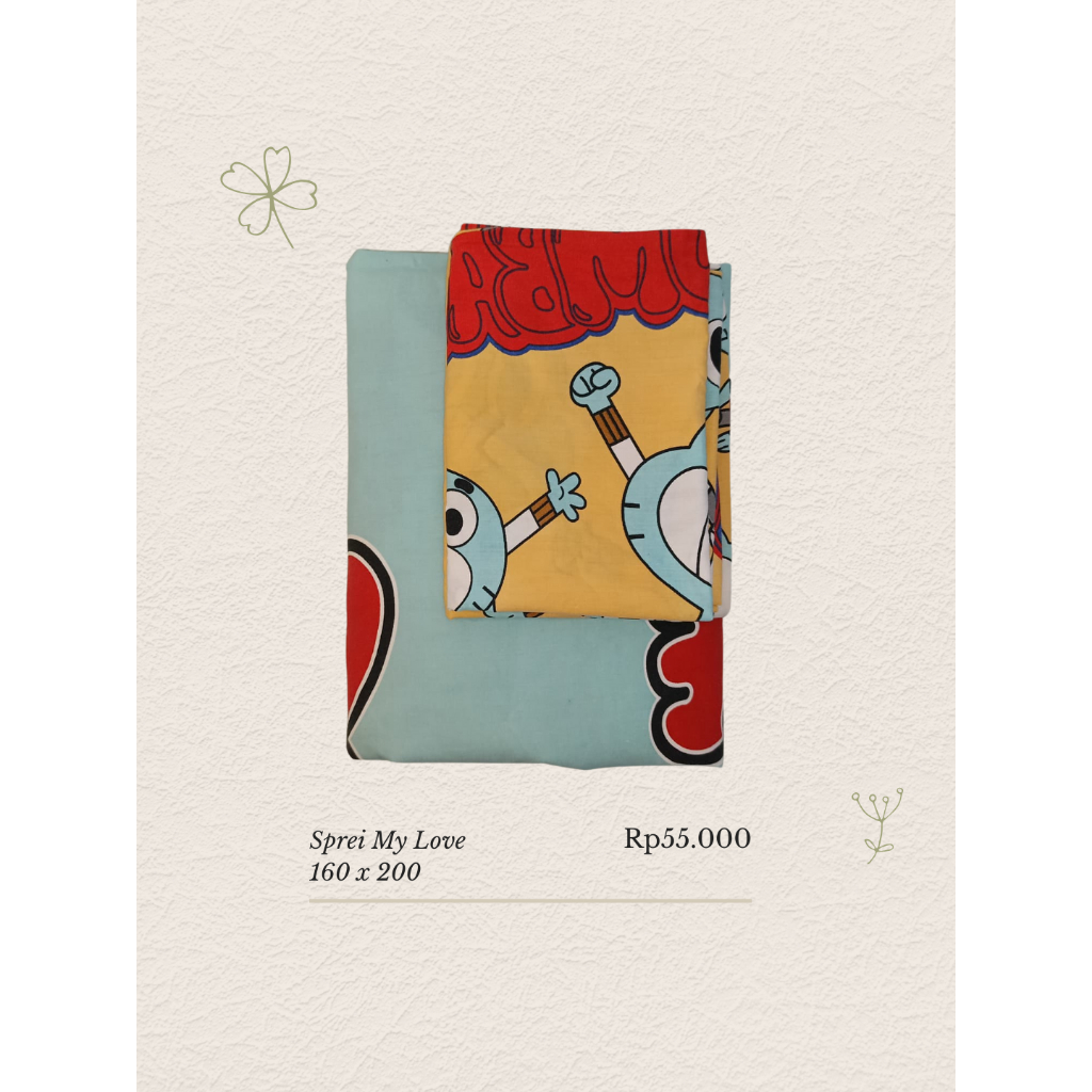 [Preloved] Sprei Blue