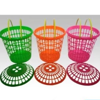 KERANJANG LAUNDRY NAOMI/KERANJANG BAJU KOTOR/KERANJANG LAUNDRY TUTUP/LAUNDRY BASKET/KERANJANG PAKAIA