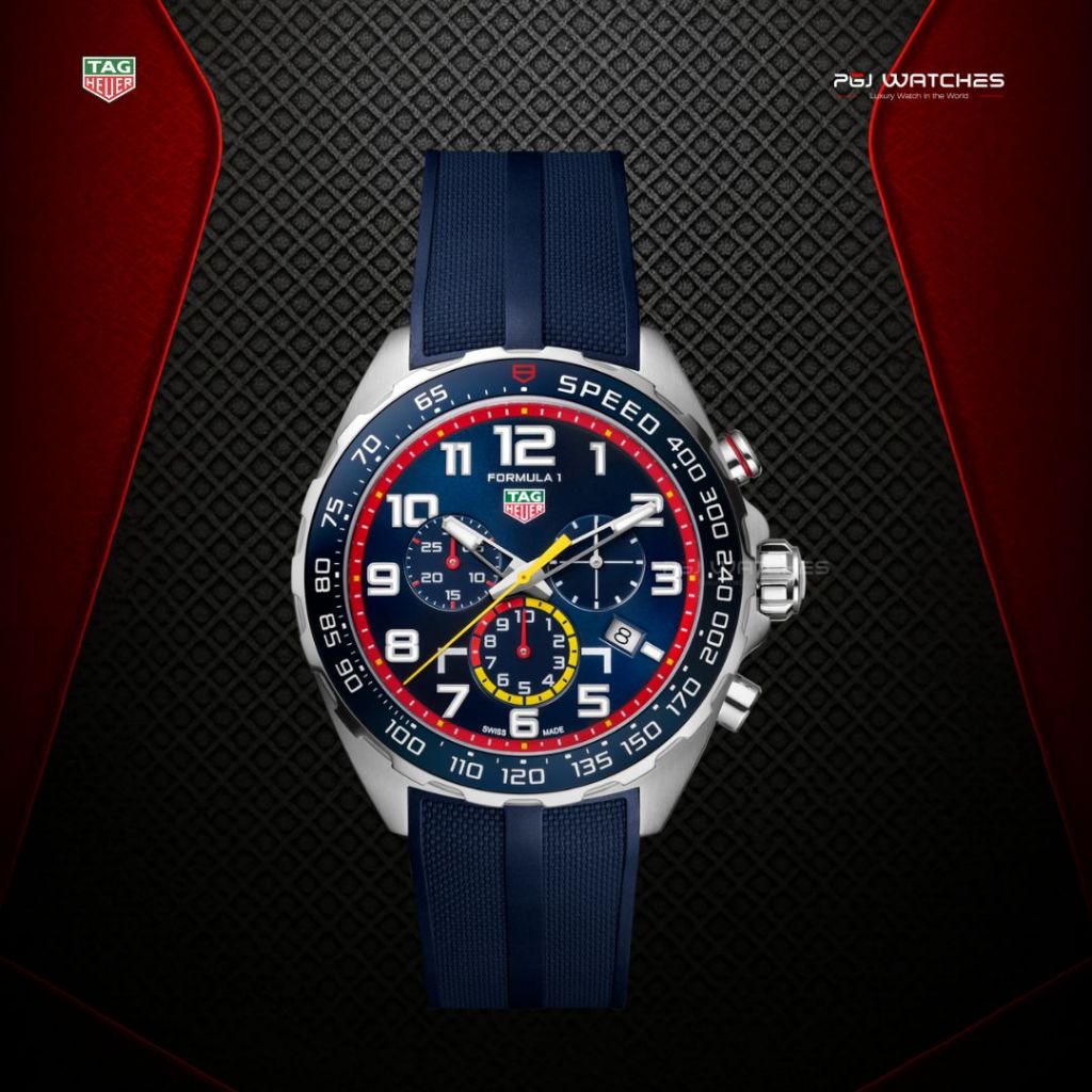 TAG HEUER Formula 1 Chronograph x Red Bull Racing Rubber Special Edition - CAZ101AL.FT8052