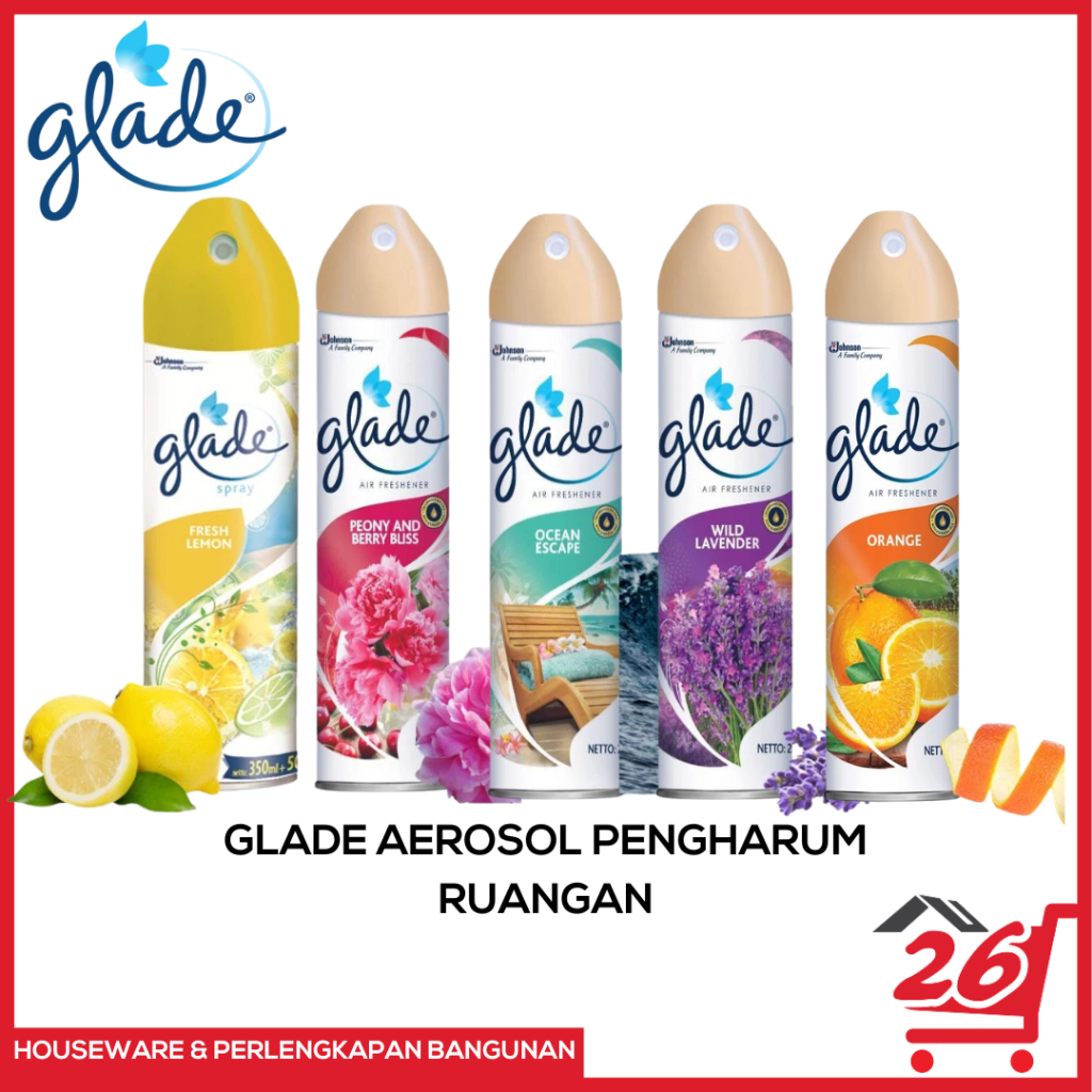 GLADE Aerosol Pengharum Ruangan Semprot