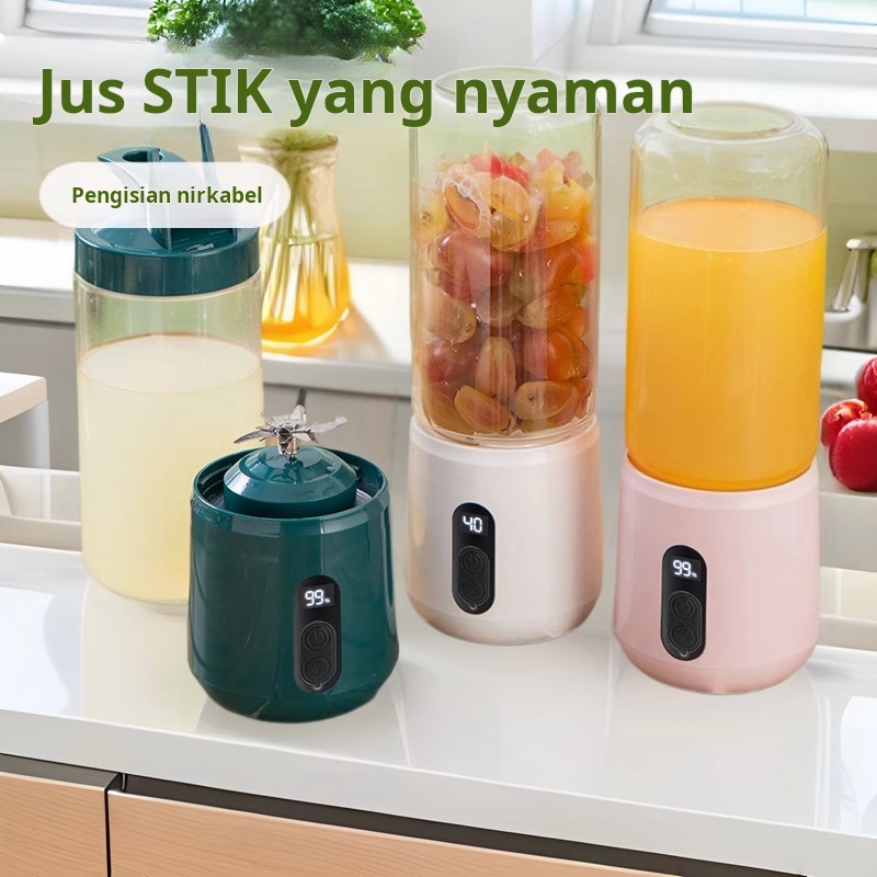 Juicer portabel / kecil untuk rumah tangga / pengisian daya nirkabel / blender listrik / cangkir jus
