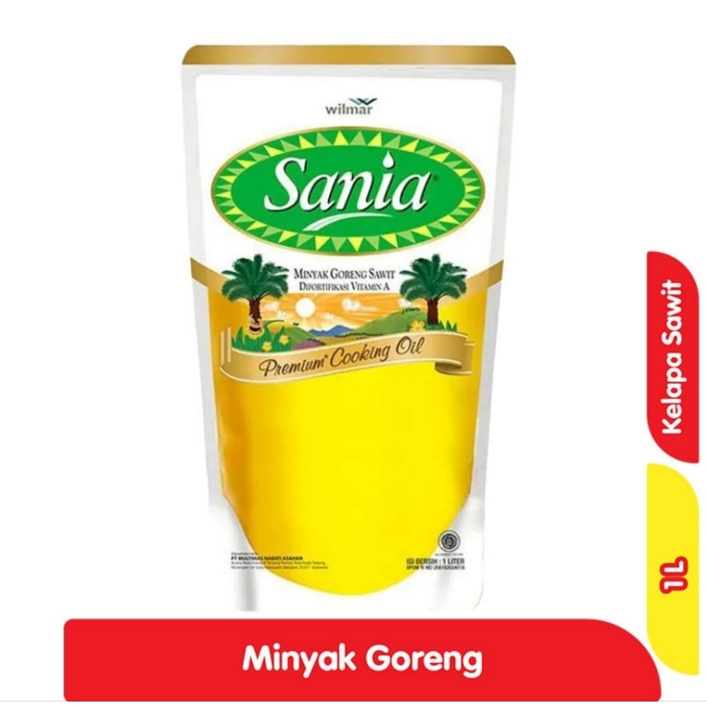

Minyak Goreng Sania 1 Liter