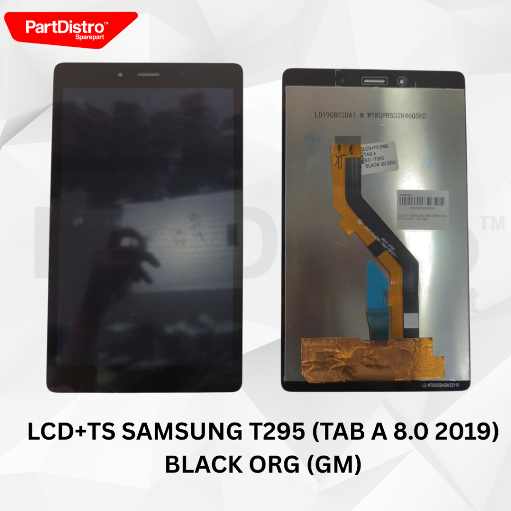 LCD+TS SAMSUNG T295 (TAB A 8.0 2019) BLACK ORG (GM)