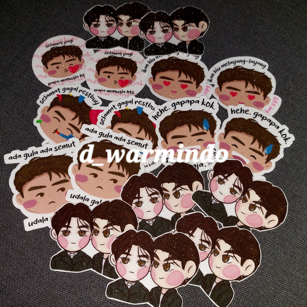 

Warmindo Sticker Sheet/Singles