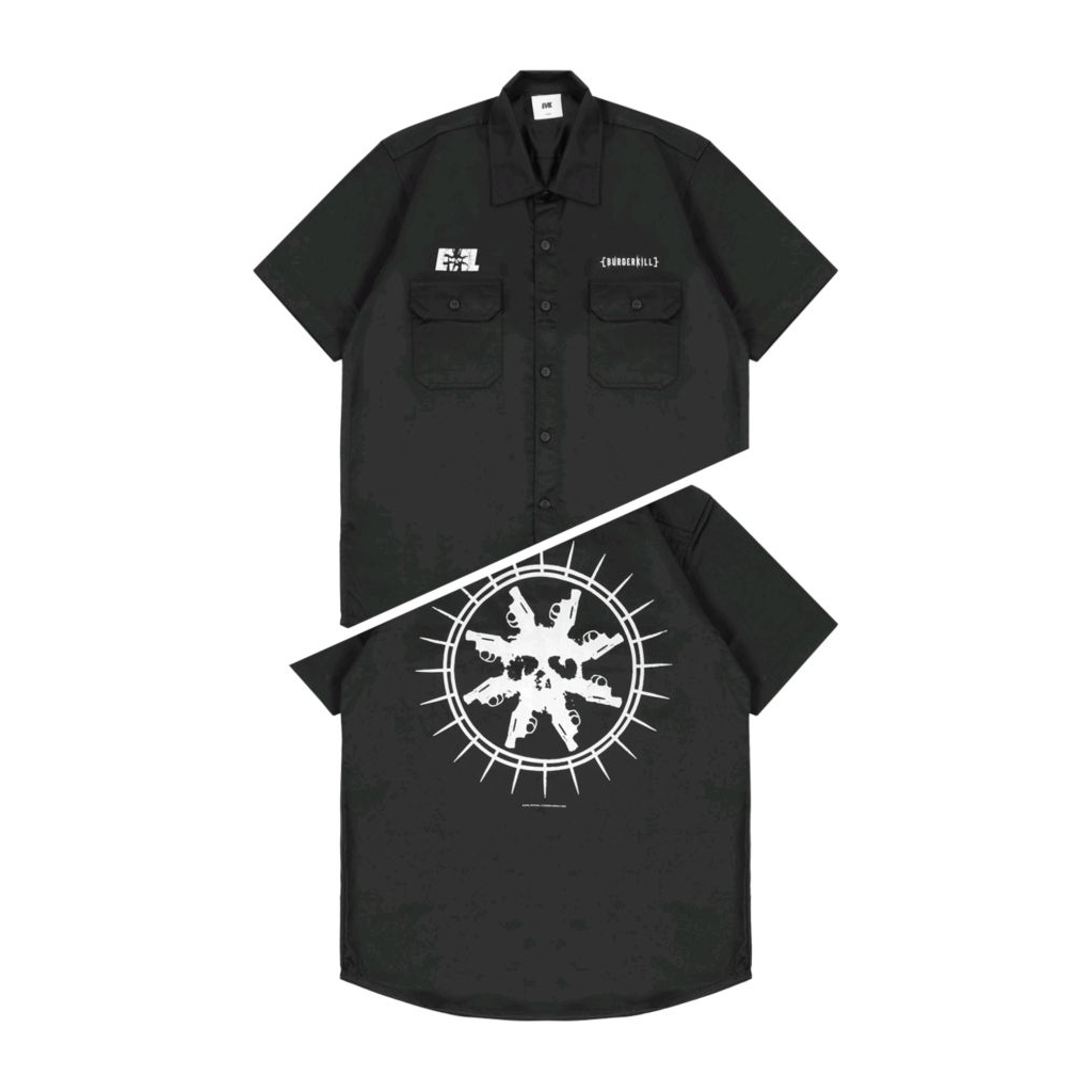 WORKSHIRT OFFICIAL BURGERKILL X EVIL