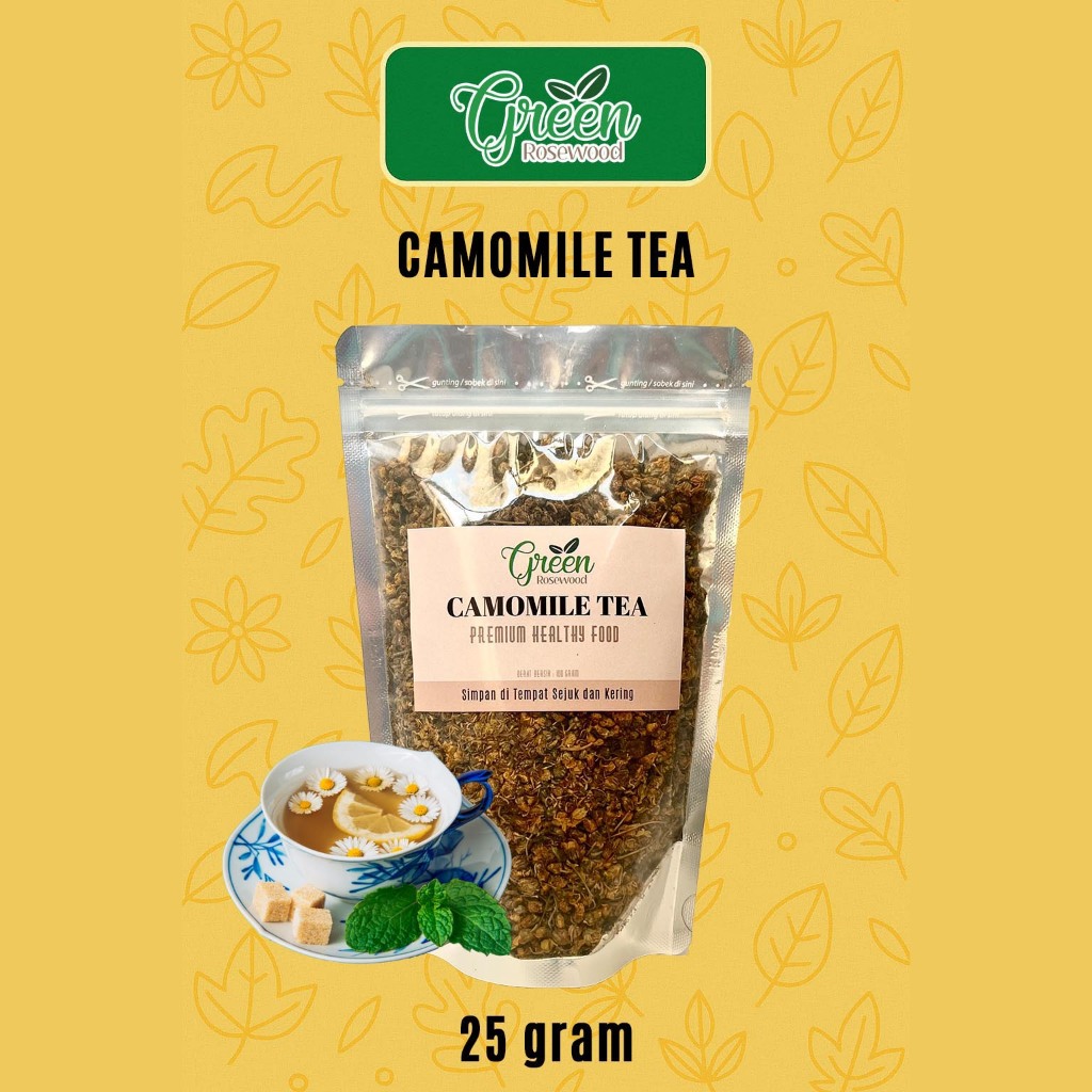 TEH BUNGA CAMOMILE 25GR / CAMOMILE TEA 25 GRAM / teh camomile grade A