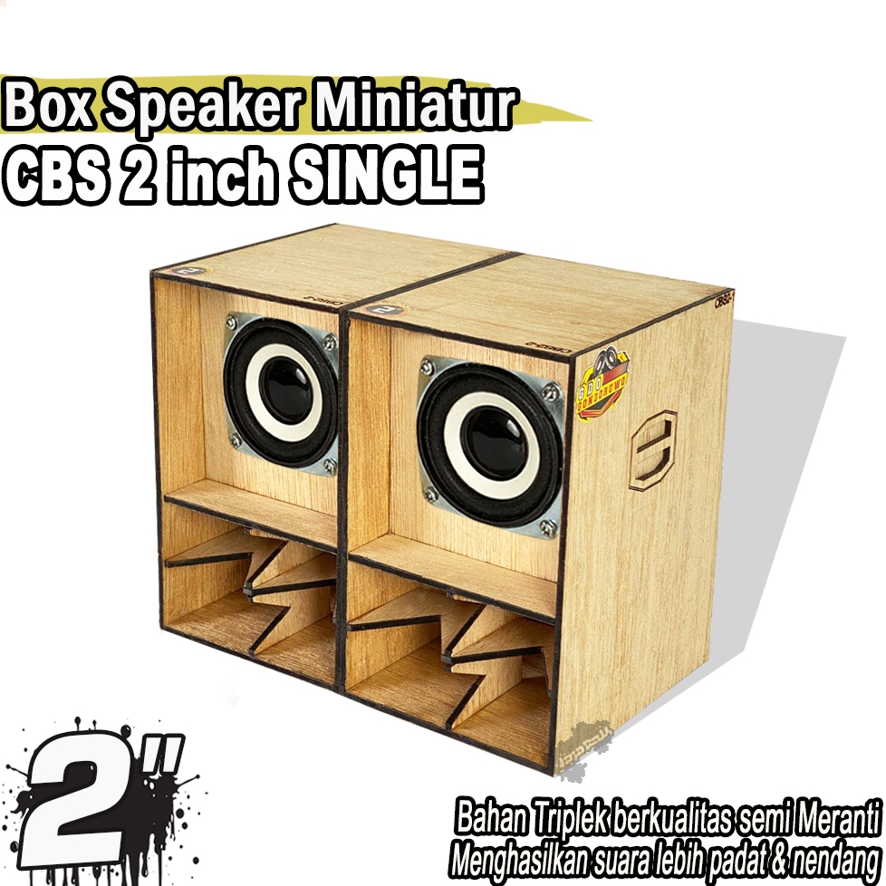 Box Speaker Miniatur CBS 2 INCH