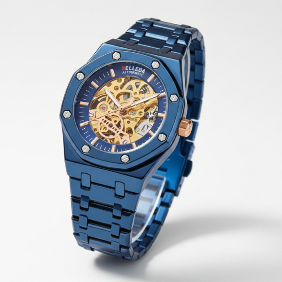 Jam Tangan Pria Belleda 9532 Automatic Rantai Original Anti Air 30 meter Luxury Watches