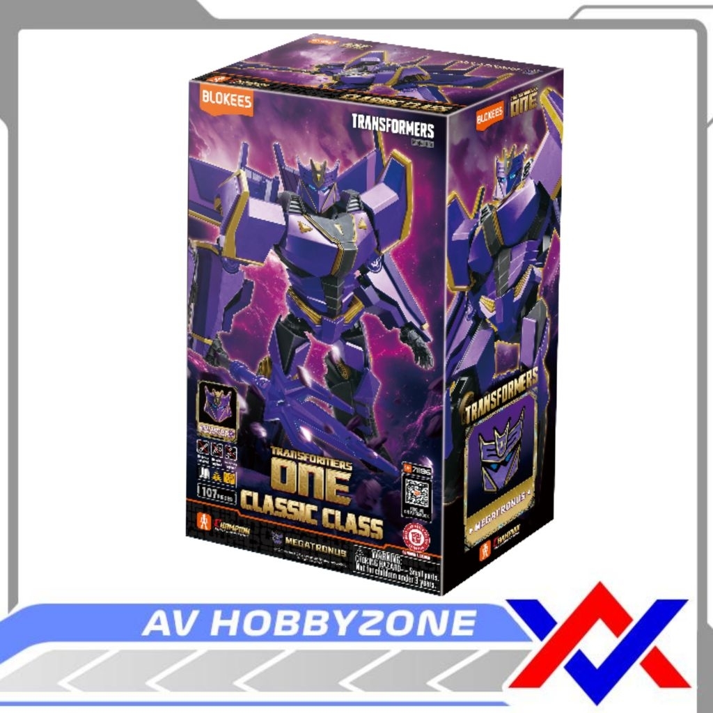 Blokees Transformers Classic Class 20 Megatronus CC20