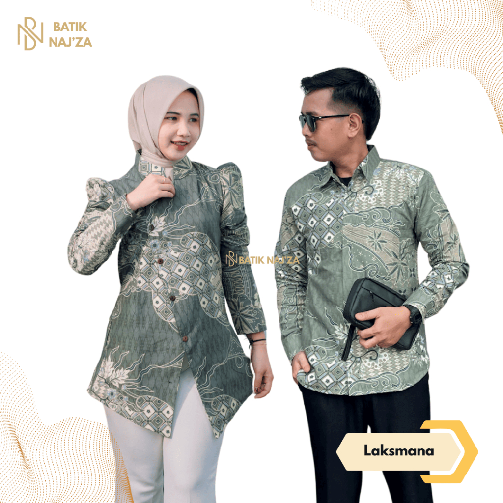 BAJU BATIK PRIA COWOK CEWEK COUPEL LENGAN PANJANG MOTIF KEKINIAN BLOUS BATIK WANITADEWASA KEMEJA BAT