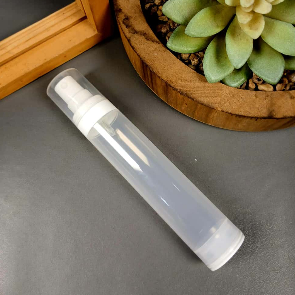 Botol Airless Spray 50 ml - Bahan Plastik PP / Botol Kemasan Skincare / Botol Spray 50 ml / Botol Re