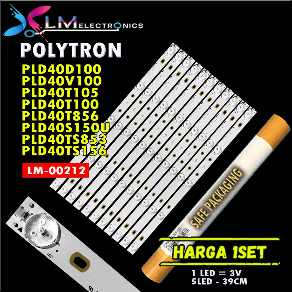 BACKLIGHT POLYTRON PLD40D100 PLD40V100  PLD40T105 PLD40T100 PLD40T856 PLD40S150U PLD40TS853