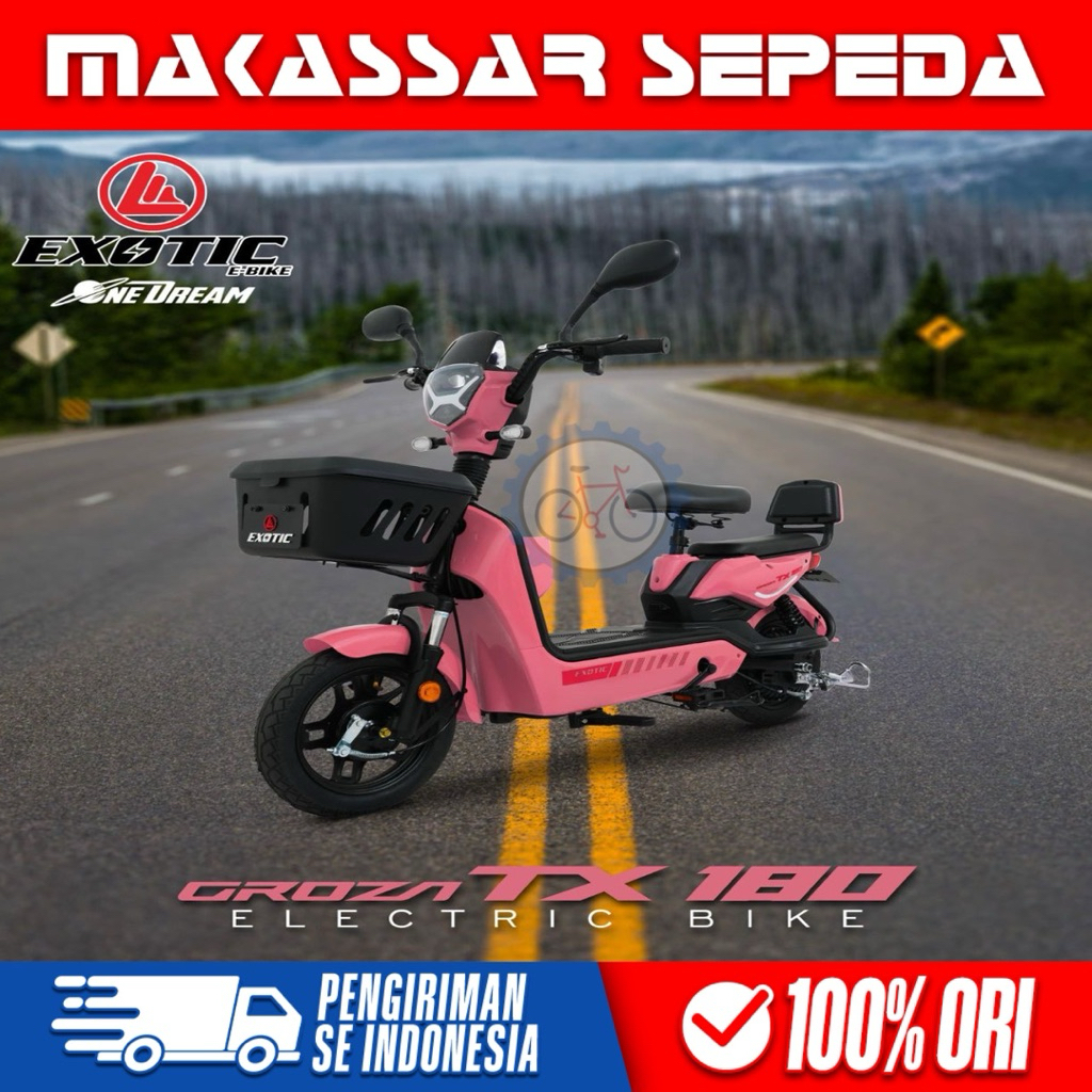 SEPEDA LISTRIK EXOTIC GROZA TX 180 2025