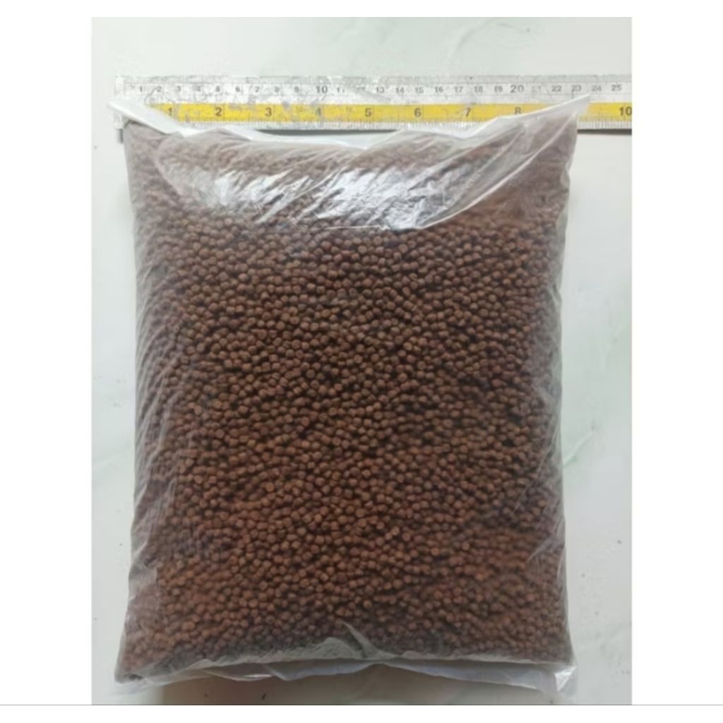 pelet ikan lele 1kg reepack| pelet ikan tuna mujaer nila| Pakan ikan