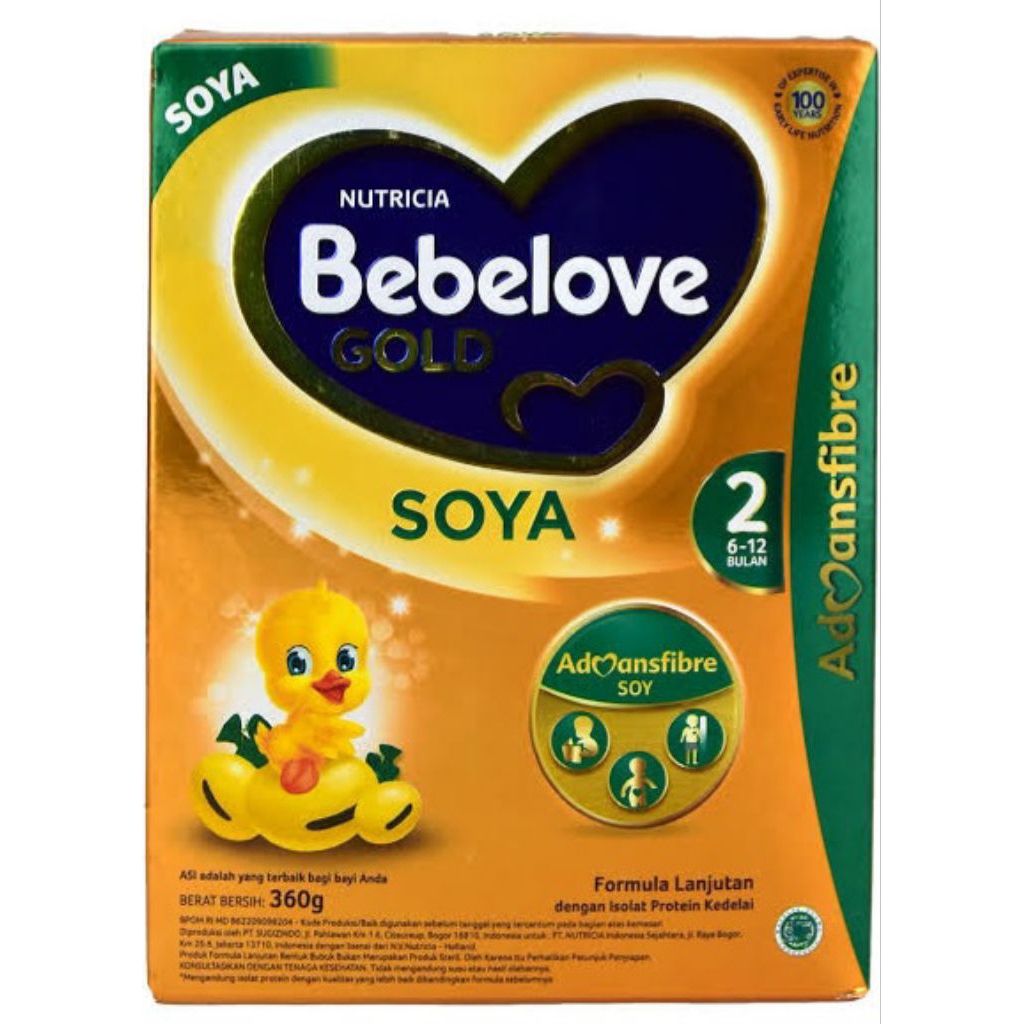 Bebelove soya 6-12 bulan 360gr