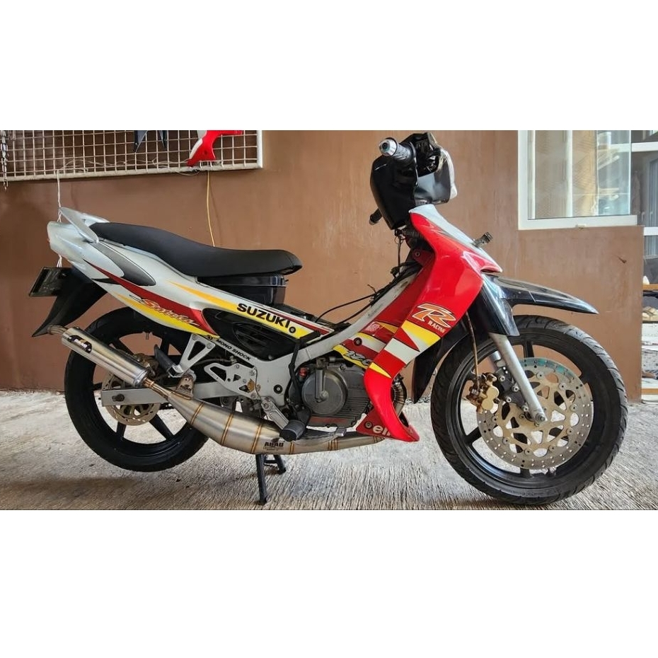 Knalpot Ahau One Satria 2T stainless