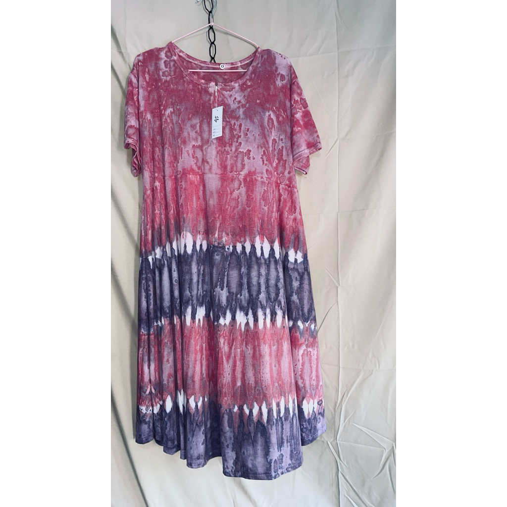 Daster jumbo ld 130 nyaman adem bahan kaos