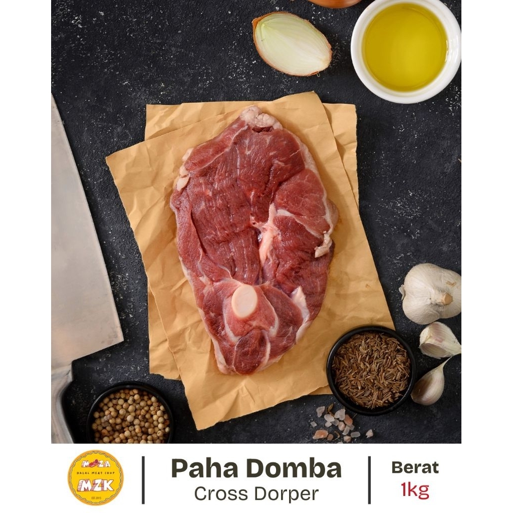 

DAGING BAGIAN PAHA BELAKANG DOMBA CROSS DORPER