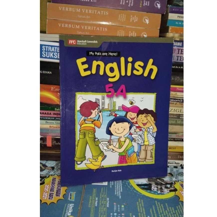 original buku my pals are here English 5a