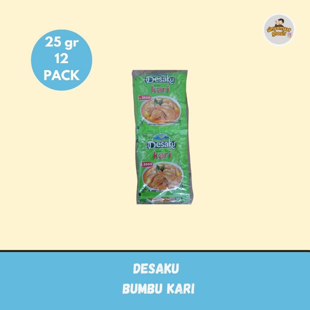 

Desaku bumbu kari 25gr - belanja grosir termurah