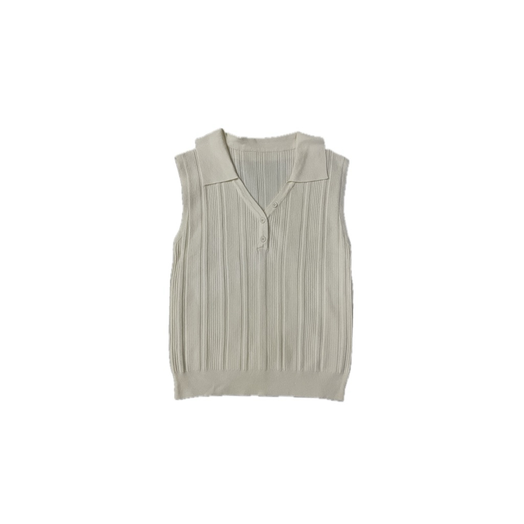 polo vest knit