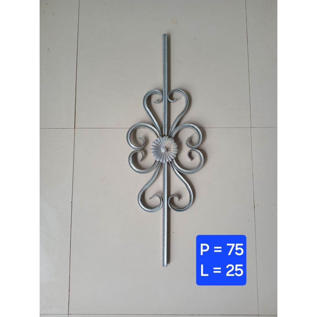 ornamen tralis pagar besi